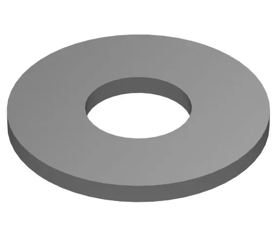 Worldwide Shipping USS Flat Washers 1-7/8 in x 4-1/4 in Low Carbon Steel Hot Dipped Galvanized