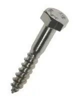 [2 PKG] Lag Screws Hex 316 Stainless Steel 1/2 X 10 Viral