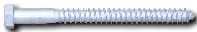 [400 BULK] Lag Screws Hex Hot Dipped Galvanized 5/16X1 1/2 Last Chance