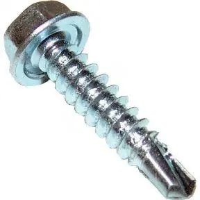 [10000 BULK] Self Drilling Screws Hex Washer #3 Point ProCorr Coated USA Made 1/4-14 X 2-1/2 Genuine