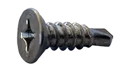 [10000 BULK] Self Drilling Screws Phil Flat #3 Point 410 Stainless 12 X 1 Trusted Brand