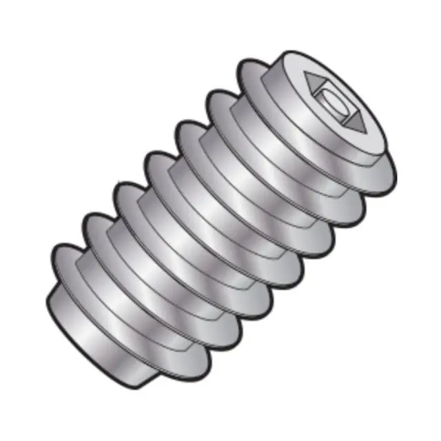 [100 PKG] Set Screws Pin In Socket 18/8 Stainless Steel 10-32 X 3/8 Limited Offer