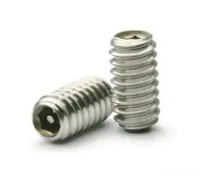 [100 PKG] Set Screws Pin In Socket Stainless 8/32 X 1/8 Best Choice