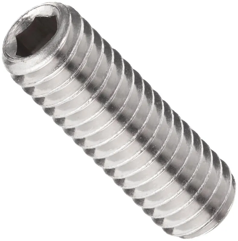 [100 PKG] Set Screws Socket 1/2 Dog Point 18/8 Stainless 3/8-16 X 3/4 Bargain