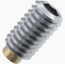 [100 PKG] Set Screws Socket Brass Tip Alloy Steel 2/56 X 1/8 Limited Edition