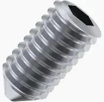 [100 PKG] Set Screws Socket Cone Point Alloy Thermal Black Oxide 1/2-13 X 1/2 Limited Time
