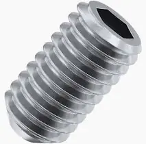 [100 PKG] Set Screws Socket Cup Point 18/8 Stainless 10/24 X 1/8 Super Sale