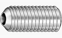 [100 PKG] Set Screws Socket Cup Point Alloy Steel Zinc 5/16-18 X 3/4 Top Pick
