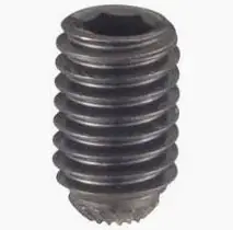 [100 PKG] Set Screws Socket Knurled Cup Point Alloy Thermal Black Oxide 5/16-18 X 7/8 Super Sale