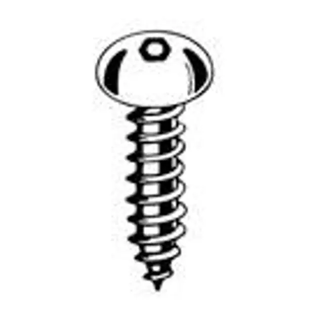 [100 PKG] Sheet Metal Screws Button Head Pin In Socket 18/8 Stainless Steel 8 X 3/4 Time-Limited