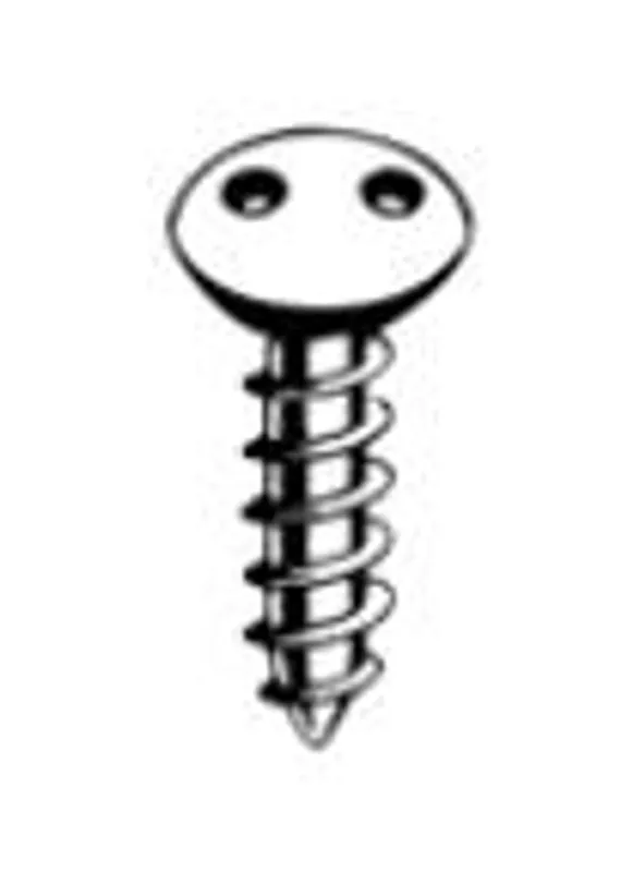 [100 PKG] Sheet Metal Screws Oval Head Spanner 18/8 Stainless Steel 8 X 3/4 Today Only