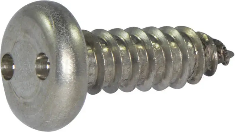 [100 PKG] Sheet Metal Screws Pan Head Spanner 18/8 Stainless Steel 6 X 1-1/4 Premium