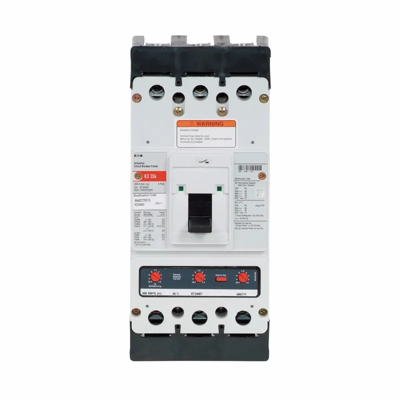 New Arrival KD3300C - Eaton - Molded Case Circuit Breaker - Feed-Thru - 300 Amp - 3 Pole - 600 Volt