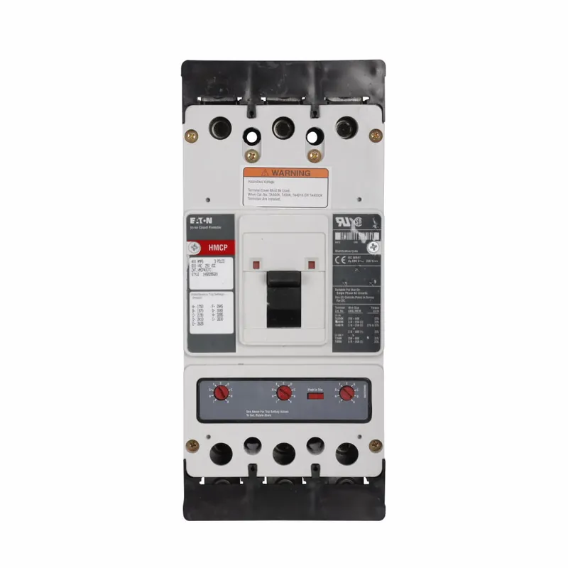 HMCP400N5X - Eaton - Molded Case Circuit Breaker - Feed-Thru - 400 Amp - 3 Pole - 600 Volt Get Yours
