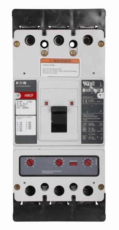 HMCP400L5W - Eaton - Molded Case Circuit Breaker - Bolt-On - 400 Amp - 3 Pole - 600 Volt Fresh Stock