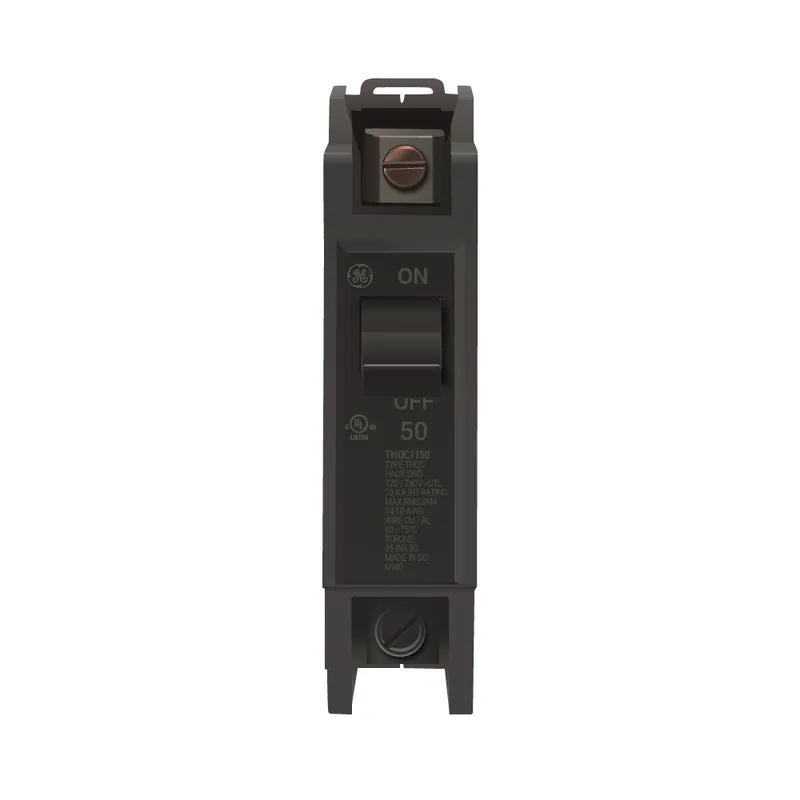 THQC1150 - GE - Molded Case Circuit Breaker - Feed-Thru - 50 Amp - 1 Pole - 120 Volt Hot Picks