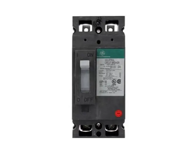THED124060 - GE - Molded Case Circuit Breaker - Feed-Thru - 60 Amp - 2 Pole - 480 Volt One Day Deal