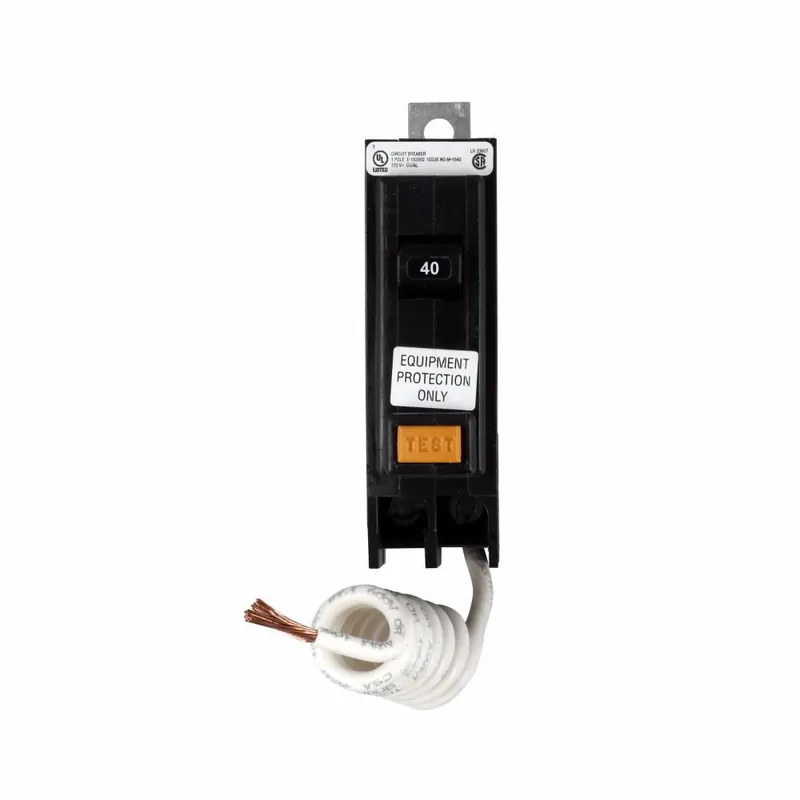 QB1040EP - Eaton - 40 Amp GFEP Circuit Breaker - Bolt-On - 40 Amp - 1 Pole - 120 Volt Big Sale