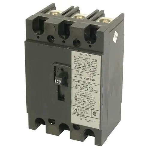CHH3200H4X - Eaton - 200 Amp Molded Case Circuit Breaker - Bolt-On - 200 Amp - 3 Pole - 240 Volt Discount