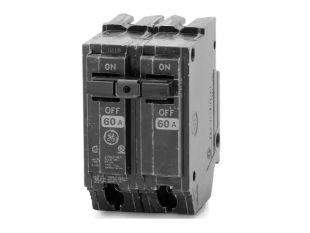 THHQL21110 - GE 110 Amp Molded Case Circuit Breaker - Plug-In - 110 Amp - 2 Pole - 240 Volt Handmade