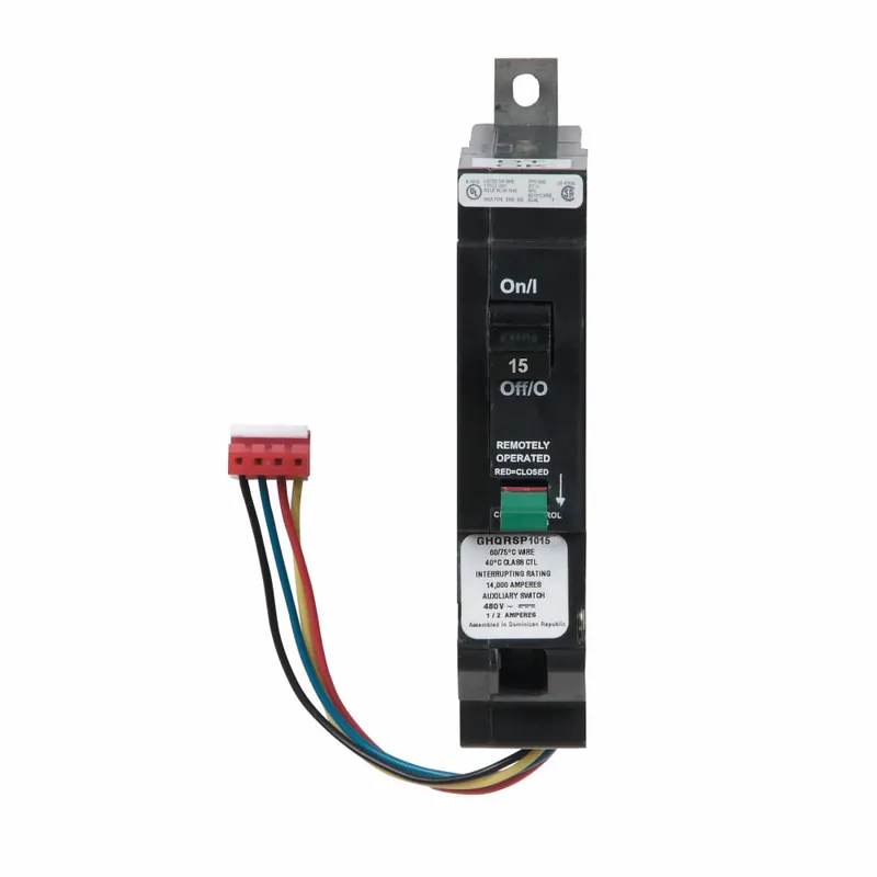 GHQRSP1015 - Eaton - 15 Amp Molded Case Circuit Breaker - Bolt-On - 15 Amp - 1 Pole - 480 Volt Reduced Price