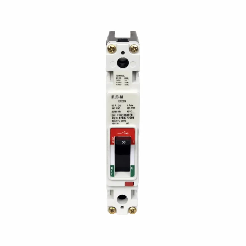 EGH1035FFB - Eaton - 35 Amp Molded Case Circuit Breaker - Feed-Thru - 35 Amp - 1 Pole - 240 Volt Shop Now
