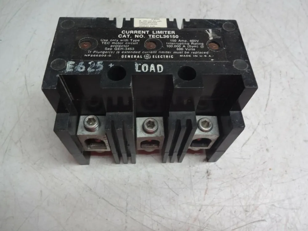 TECL36100 - GE 100 Amp Molded Case Circuit Breaker - Bolt-On - 100 Amp - 3 Pole - 600 Volt Professional Grade