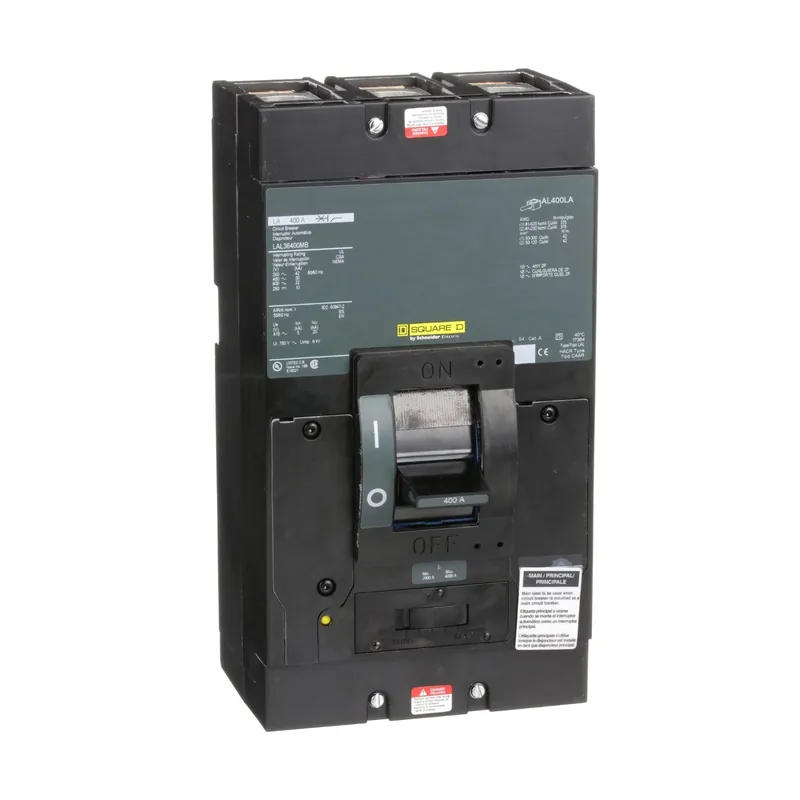 Wholesale LAL36400MB - Square D - Molded Case Circuit Breaker - Feed-Thru - 600 Amp - 3 Pole - 600 Volt