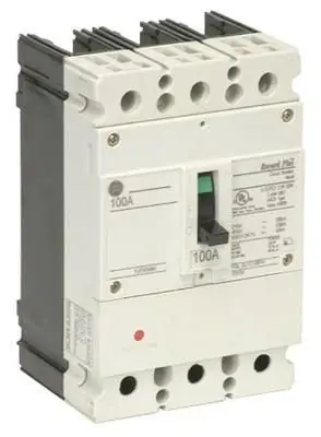 Premium FBH36TE035RV - GE 35 Amp Molded Case Circuit Breaker - Bolt-On - 35 Amp - 3 Pole - 600 Volt