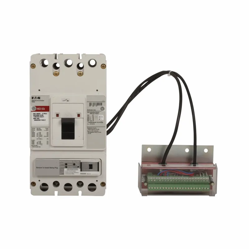 HKD3400T106W - Eaton - Molded Case Circuit Breaker - Feed-Thru - 400 Amp - 3 Pole - 600 Volt Crafted