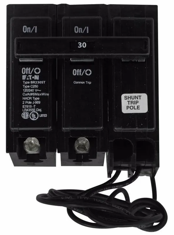 In Demand BR230ST - Eaton - 30 Amp Molded Case Circuit Breakers - Plug-In - 30 Amp - 2 Pole - 240 Volt