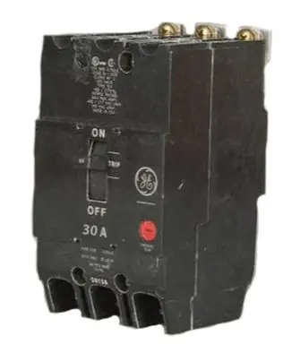 Deal TEY330ST12 - GE - Molded Case Circuit Breaker - Bolt-On - 30 Amp - 3 Pole - 480 Volt