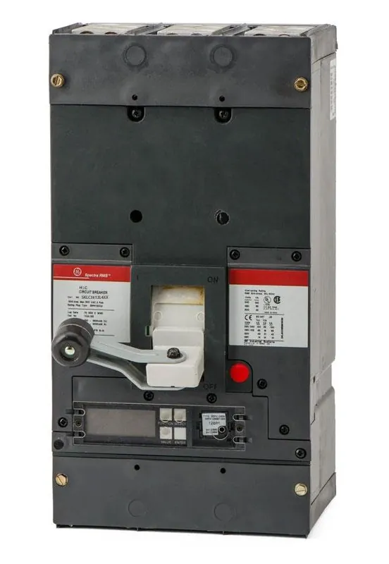 Worldwide Shipping SKLB36BD1200 - GE - Molded Case Circuit Breaker - Bolt-On - 1200 Amp - 3 Pole - 600 Volt