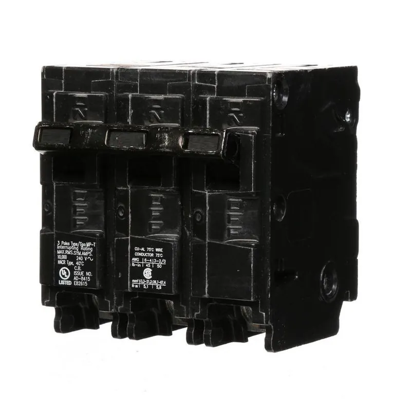 Worldwide Shipping QG315 - Siemens - 15 Amp Molded Case Circuit Breaker - Plug-In - 15 Amp - 3 Pole - 240 Volt
