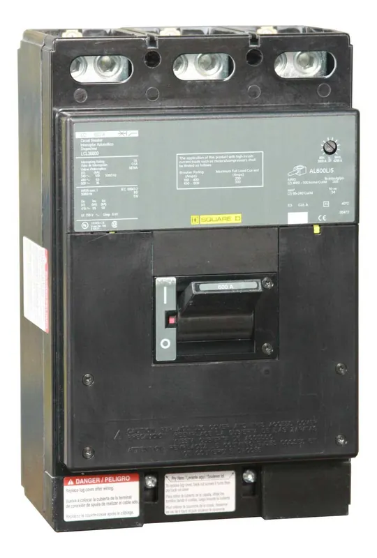 Wholesale LCL36600 - Square D - Molded Case Circuit Breaker - Feed-Thru - 600 Amp - 3 Pole - 600 Volt