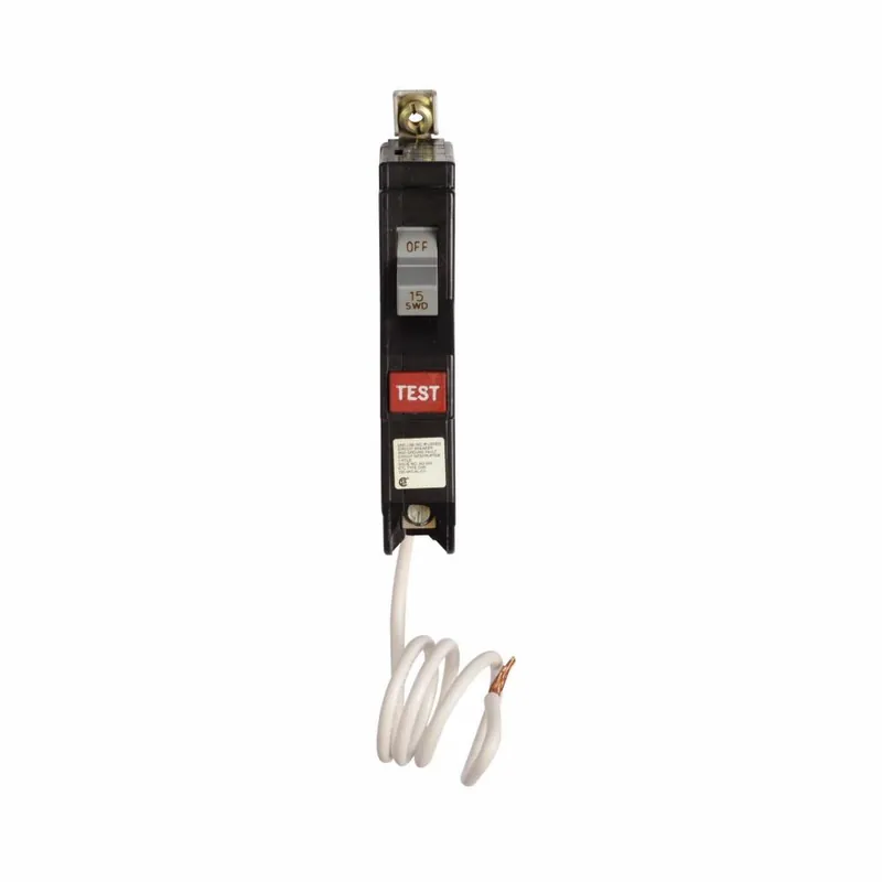 In Demand CHB115GF - Eaton - 15 Amp GFCI Circuit Breaker - Bolt-On - 15 Amp - 1 Pole - 120 Volt
