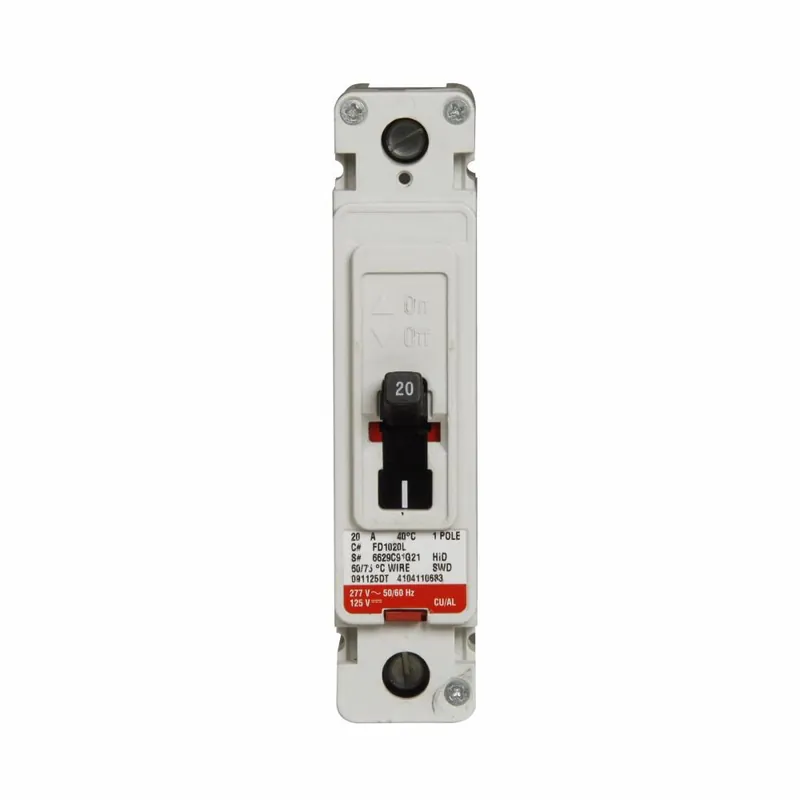 FD1015L (347V) - Eaton - Molded Case Circuit Breaker - Bolt-On - 15 Amp - 1 Pole - 347 Volt Warranty Included