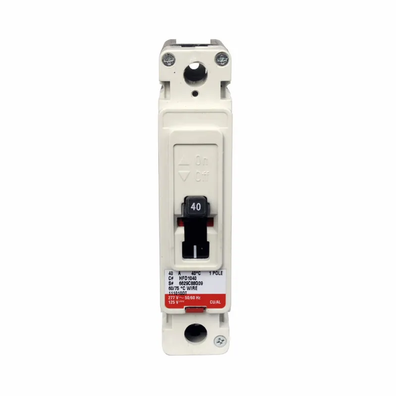 HFD1060L - Eaton - Molded Case Circuit Breaker - Feed-Thru - 60 Amp - 1 Pole - 277 Volt High Quality