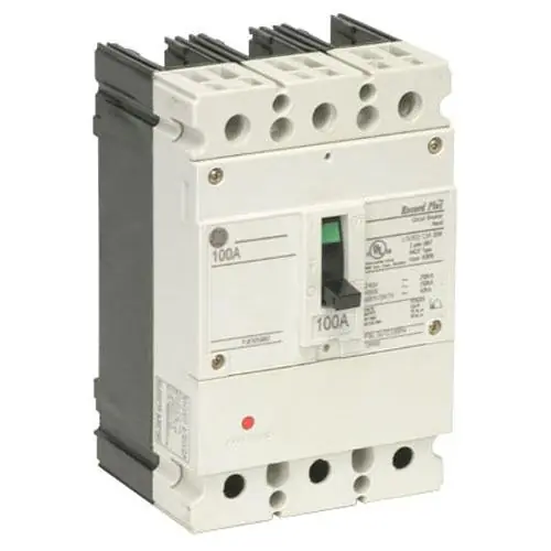 FBH36TE015RV - GE - 15 Amp Molded Case Circuit Breaker - Bolt-On - 15 Amp - 3 Pole - 600 Volt Limited Time