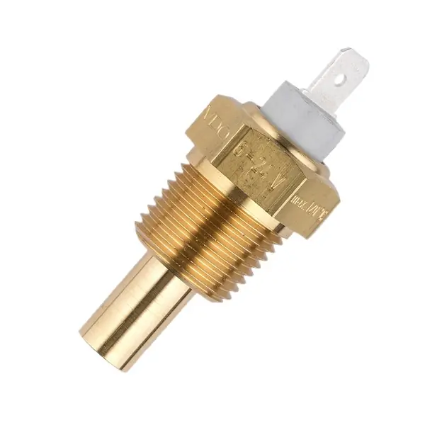 Buy Online VDO 250F/120C Temperature Sender 6-24V with .250 in. Spade Connection and 3/8-18 NPTF Thread - 323-094