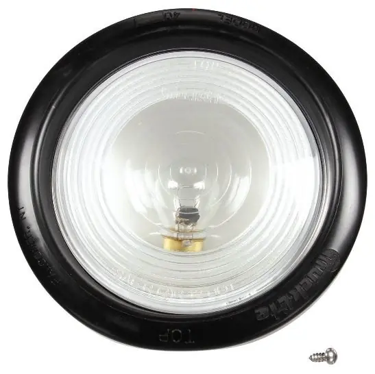 Don’t Miss Out Truck-Lite 40 Series 1 Bulb Clear Round Incandescent Back-Up Light Kit 12V - Bulk Pkg- 40306-3