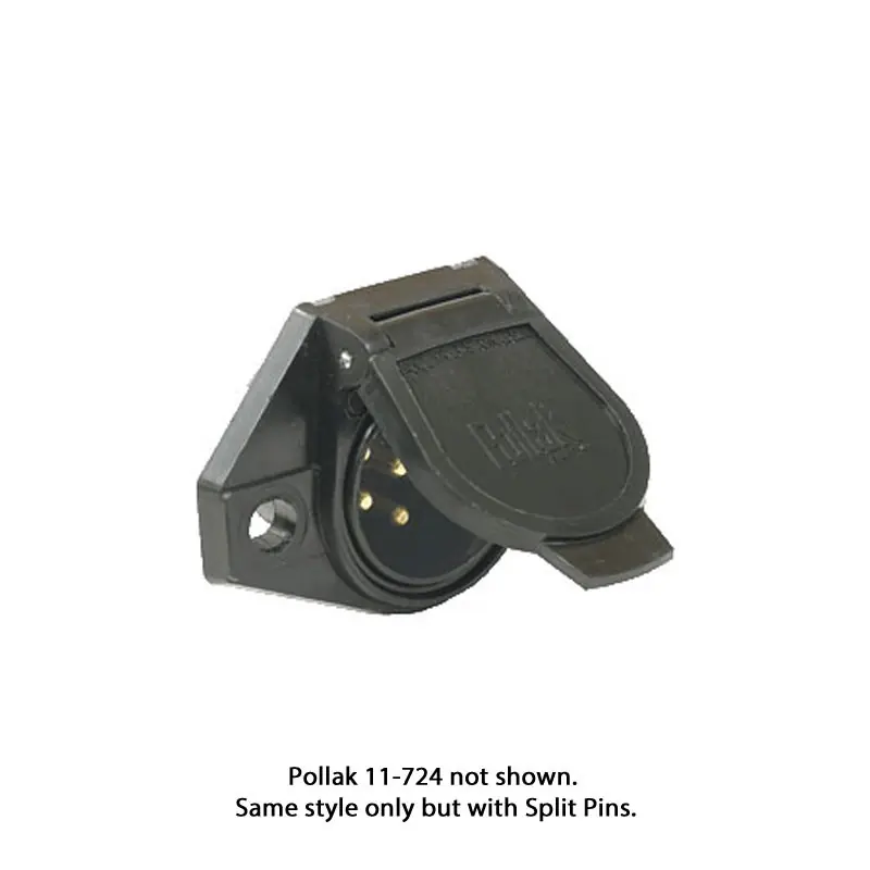 Pollak 7-Way Nylon Socket Split Pin 6-28V - Packaged - 11-724P Special Offer