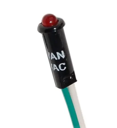 Professional Grade Blue Sea Systems Red LED Indicator Light 120V AC - 8066