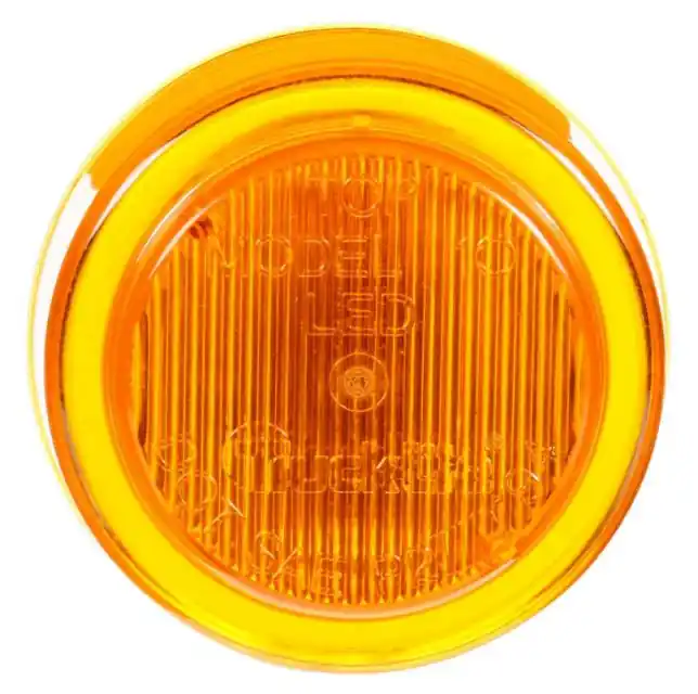 Budget Truck-Lite 10 Series Yellow Round LED Marker Clearance Light 12V - 10250Y