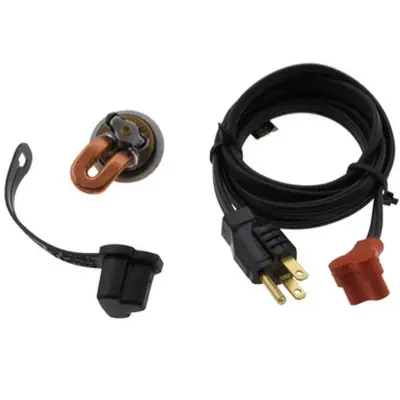 Zerostart Freeze Plug Heater with 30mm Bore Diameter for 4 Cylinder Nissan Automative 1982-1988 L4 - 3100074 Genuine