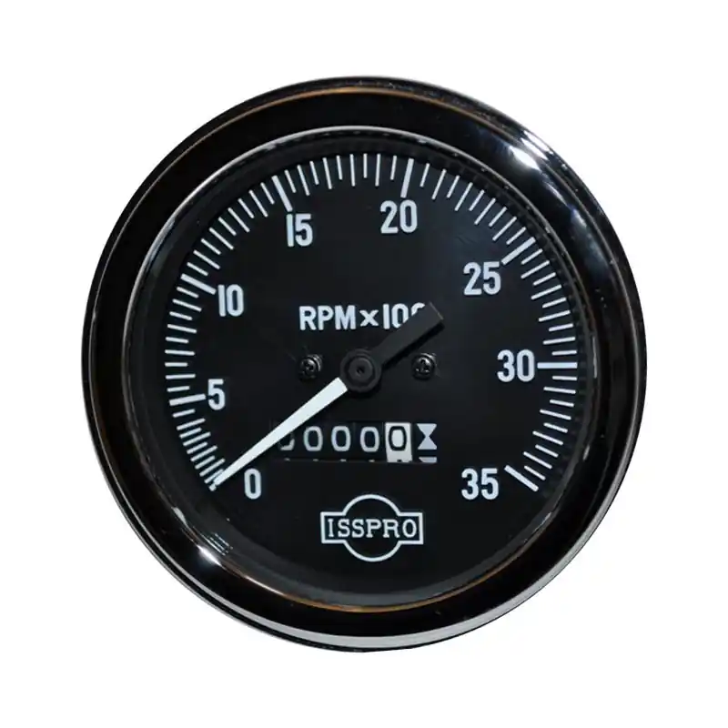 ISSPRO Mechanical Tachometer Gauge 3500 RPM 3-3/8 in. - R85985 High Quality