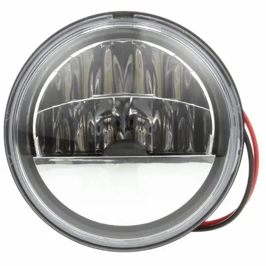 While Supplies Last Truck-Lite 1 Diode Clear Round LED Auxiliary Light 12V with Grommet Mount - Bulk Pkg - 80275-3