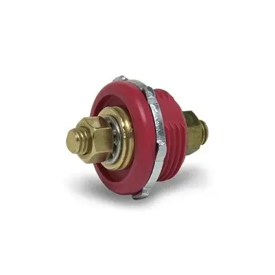 Big Sale Littelfuse Cole Hersee 46211-R-BX Heavy Duty Battery Feed Thru Stud Red Positive - Boxed - 46211-R