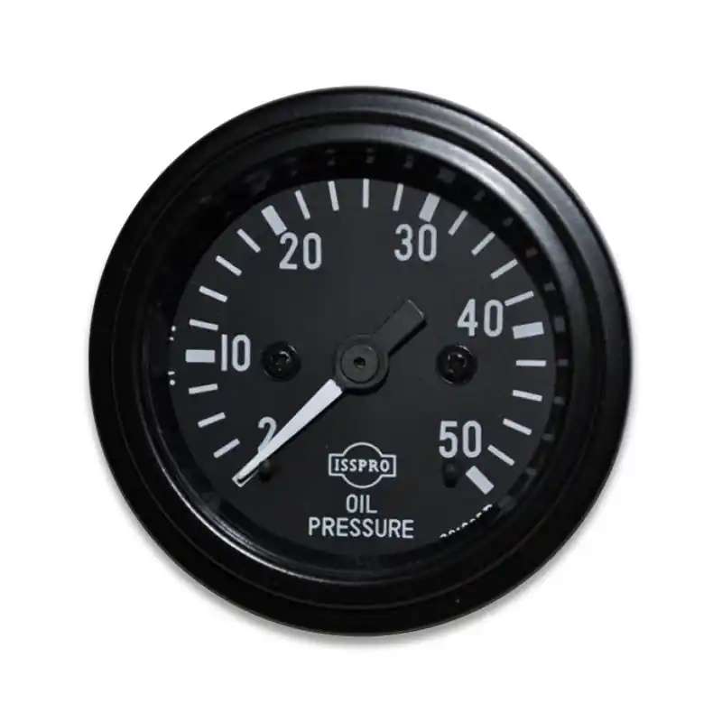 ISSPRO Mechanical Oil Pressure Gauge 50 PSI 2-1/16 in. - R8602 Editor’s Pick