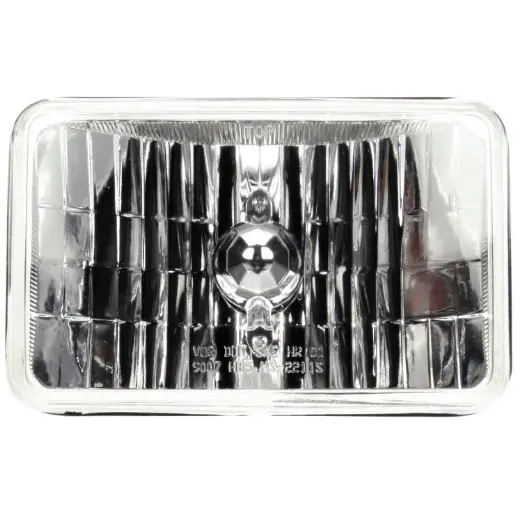 Truck-Lite 4 in. x 6 in. 1 Bulb Clear Rectangular Halogen Glass Headlight Kit 12V - 27011 Modern